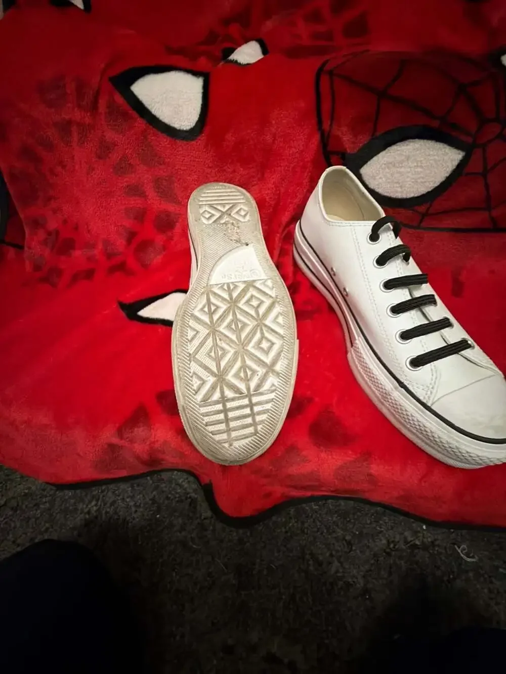 Converse Chuck Taylor All Star Low Platform White Leather Sneakers